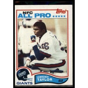 1982 Topps #434 Lawrence Taylor‎